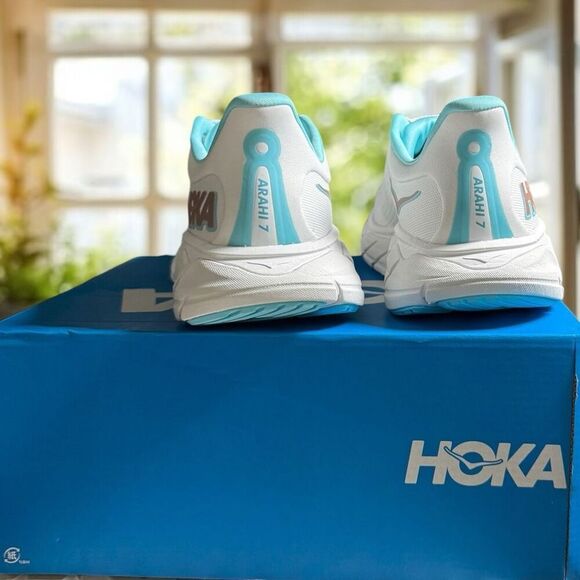 HOKA Arahi 7 Supportive Running Shoes Sneakers Women’s Size 7.5 New In Box - Picture 10 of 13